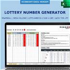 excel lottery software